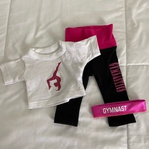 18” Doll Gymnastics Outfit